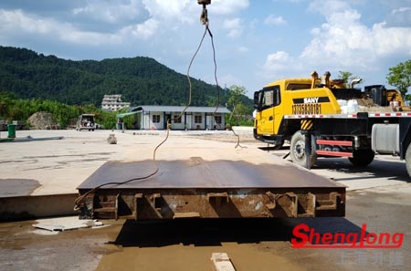 6成新60噸二手地磅