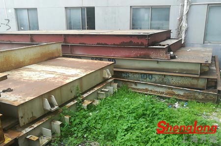 上海嘉定區(qū)100噸二手地磅(2節(jié))