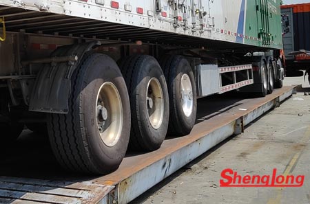 4月5日杭州上城王經(jīng)理采購1臺3節(jié)14米二手地磅