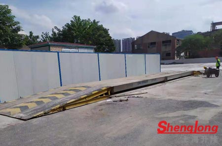 鹽城亭湖區(qū)2節(jié)10米二手地磅